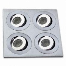 12W Square LED Recessed Lights-12X1W