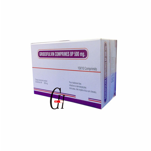 Griseofulvin Tablet BP 500mg