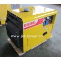 Generador diesel silencioso 5kw del bajo ruido bajo portable del hogar