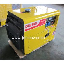 Home Use Single Phase Air Cooled Silent Diesel 7kVA Generator
