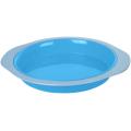 Silicone round cake pan with carbon steel range