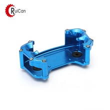 anodized cnc milling aluminum front bulkhead for racing