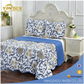 Grande presente Microfiber de alta qualidade impresso Flower Bed Sheets Sets