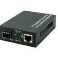 1 Port Cat6 Gig Lan To Fiber Optic Media Converter