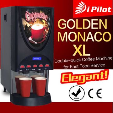 Commercial Double Quice Instant Coffee Machine