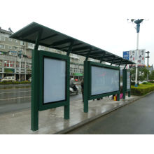 Metal moderne peint arrêt de Bus abris auvent kiosque kiosque