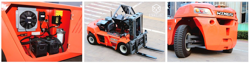 WINGS LARGE FORKLIFT 18TONNE