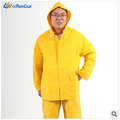 High quality firm polyester pvc raincoat for men European hot