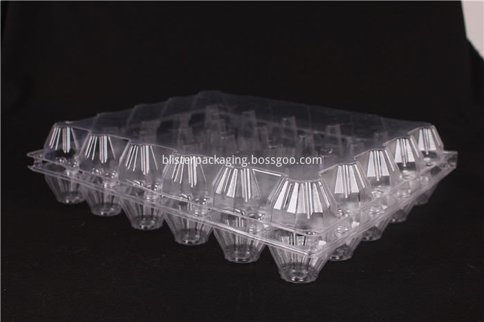 Disposable Plastic Clear Egg Tray