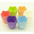 Hot Sale Colorful Plastic Flower Pot Holder