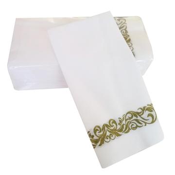 White Airlaid Soft Paper Dinner Napkin