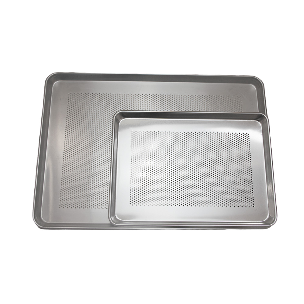 Non Stick Aluminum Perforated Sheet Pan For Bread Baking