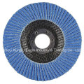 5′′ Zirconia Tonerde Oxid Klappe Abrasive Discs (Faser Glasabdeckung 27 * 15mm 40#)