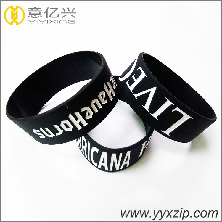 Wide Silicone Bracelet