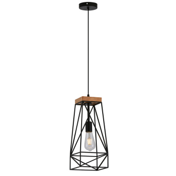 Single metal Material black Hanging Pendant Lamp