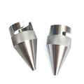 Piezas de pluma de torneado CNC de aluminio de alta precisión