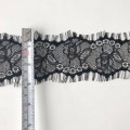 Black Nylon Eyelash Lace Trim