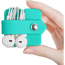 Silicone Earphone Organizer Earphone Wrap Winder