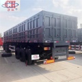 3 Axles 50Tons Hot selling box semi trailer