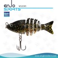 Angler Selecione 5 seção pesca atração top água plástico pesqueiro (MS2005)