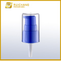 Plastic cream pump with AS overcap