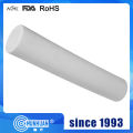 White virgin PTFE extruded rod