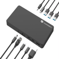 USB C Laptop Dock Hub 9 em 1 Thunderbolt 3