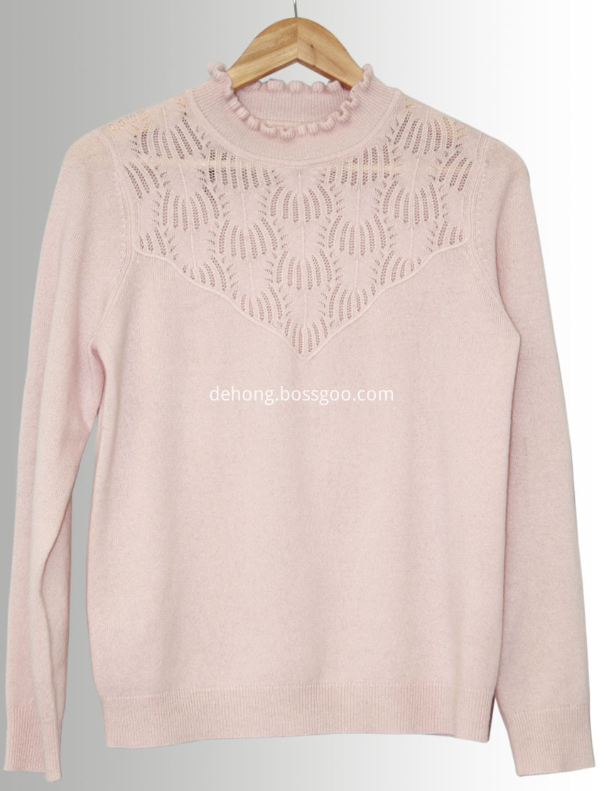 Pink Cashmere Sweater