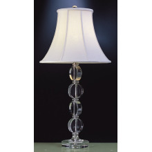 Elegance lámpara de mesa de cabecera de cristal con sombra (TL1212)