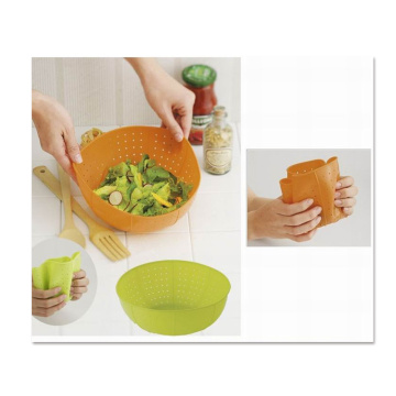 Silicone Mesh Strainer Colander Basket