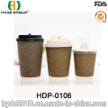 Ripple Wrap mur papier tasse pour le café avec le prix bas