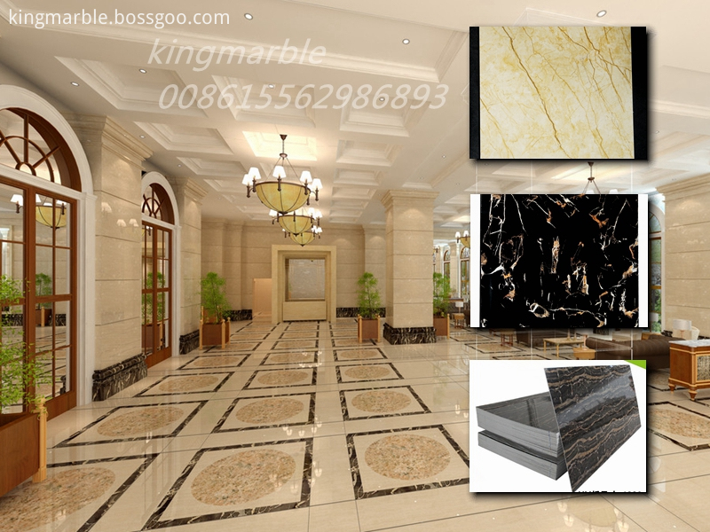 pvc wall panel marble panel uv board for interior wall decoration