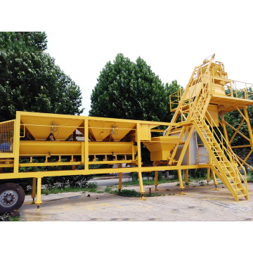 Skip Type Mobile Concrete Batching Plant