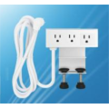 Three Socket Desktop Underground Socket Power Strip