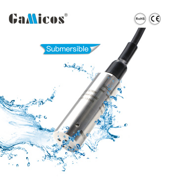 GLT500 Analog4-20mA rs485 submersible water level sensor