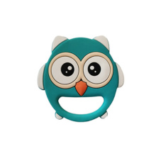 Non-toxic Owl Silicone Baby Teether for Chewing