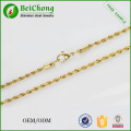 Wholesale Korean Gold Jewelry Golden Necklace