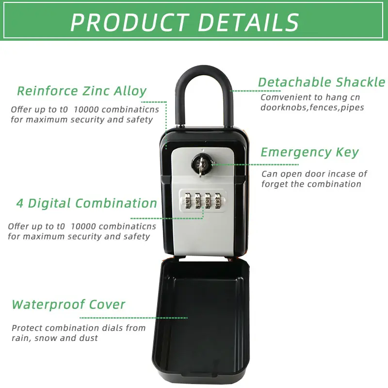 7 password lock box 7 password lock box