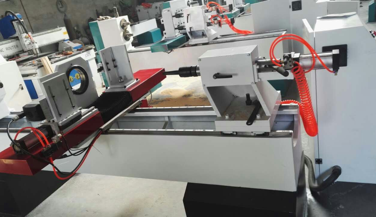 cnc wood lathe machine 