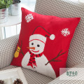 Coussin de canapé de Noël imprimé personnalisé de Noël