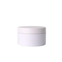 skin care packaging white plastic cosmetic jars
