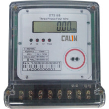 3 Phase 4 Wires Electric Energy Meter with Multi Tariff