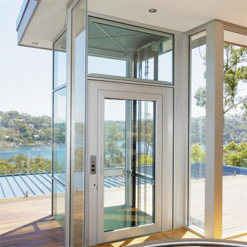 Edificio Pequeño Casa Villa Paseo Excursiones Elevador de Cristal Ascensor Panorámico