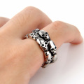 Stainless steel forged ring terminal for men