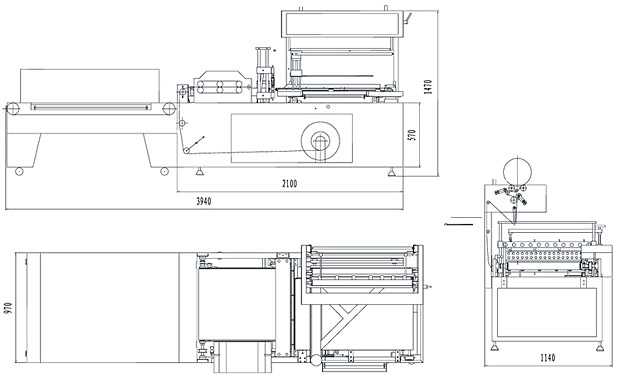 Automatic Side Sealer Shrink Tunnel