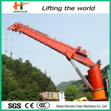 Ship Portable Crane Pedestal Marine Deck Crane