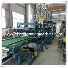 XINGHE 2015 Hot Sale Inside EPS and Rockwooll Aluminium Composite Sandwich Panel Machine Production Line