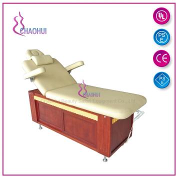 Beleza de massagem elétrica de madeira cama facial