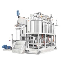 Automatic vacuum homogenizing emulsifier