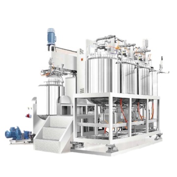 Automatic vacuum homogenizing emulsifier